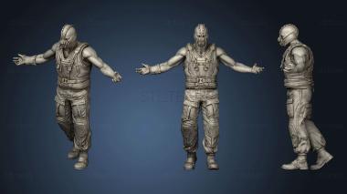 3D model Bane movie (STL)