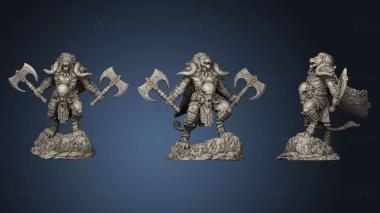 3D model Barbarian Lion Man (STL)