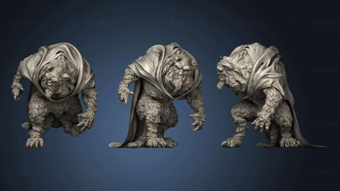 3D model Beast from Beauty and Beast (STL)