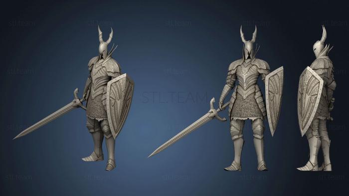 3D model Black Knight Great Sword Version (STL)