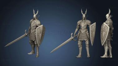 3D model Black Knight Great Sword Version (STL)