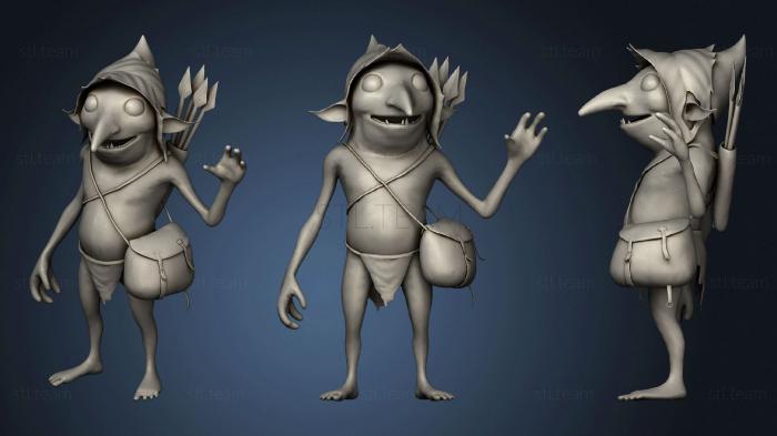 3D model Bob the goblin (STL)