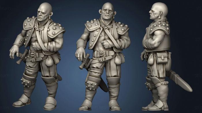 3D model Bodyguard Male (STL)