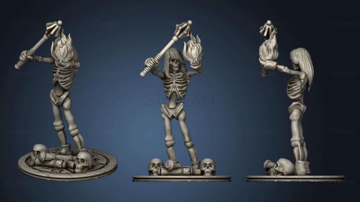 3D model Bones Gal Hot For You (STL)