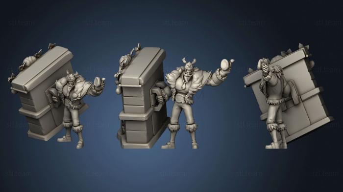 3D model Braum Santa Claus League of legends (STL)