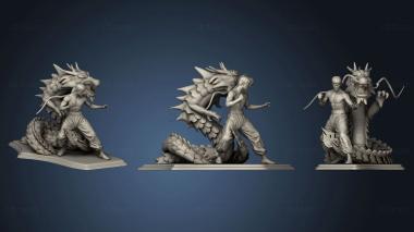 3D model Bruse Lee Dragon (STL)