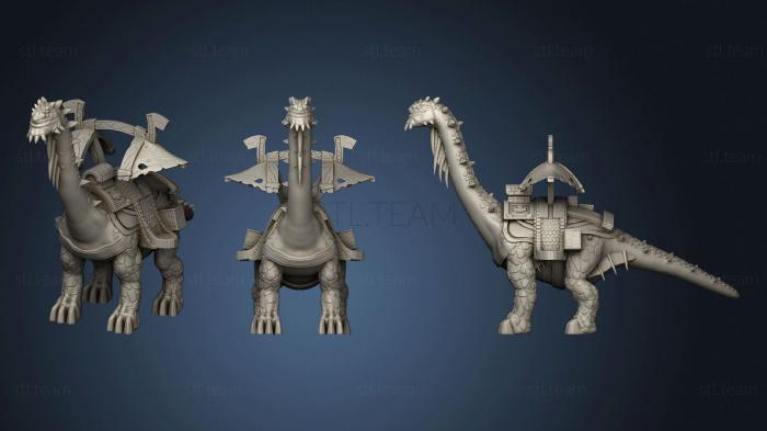 3D model Brutosaur Mount Miniature (STL)