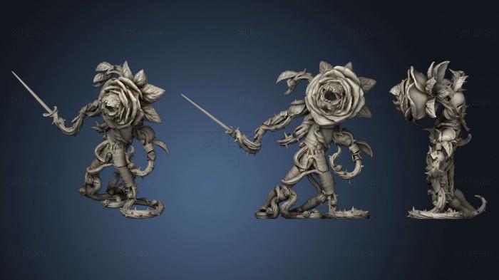 3D model Cantankerous Flora (Pose 01) (STL)