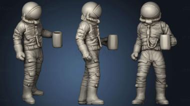 3D model Cantina Spaceman (Standing) Swl Scale Free Cantina Collab (STL)