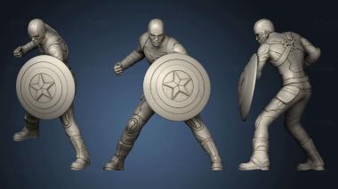 3D model Captain America 22 (STL)