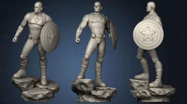 3D model Captain America (STL)