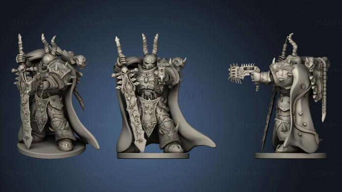 3D model Chaos Space Marine fixed (STL)