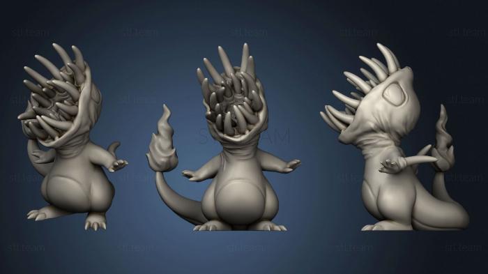 3D model Charmander horror (STL)