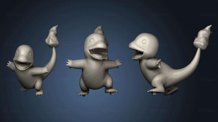 3D model Charmander (STL)