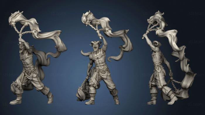 3D model Chaval Tiefling Male 2 (STL)