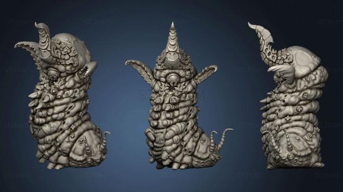 3D model Citheronia Giant Caterpillar (STL)