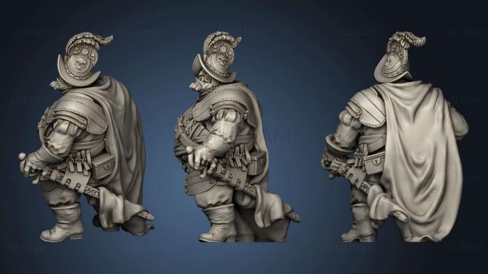 3D model Conquistador Captain (STL)