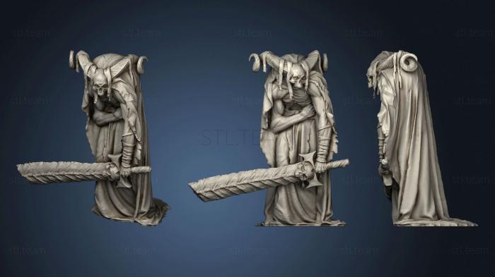 3D model cursed monk 22 (STL)