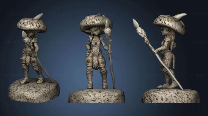 3D model Cute Goblin Girl (STL)