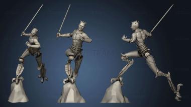 3D model Darth Maul Metal Legs (STL)