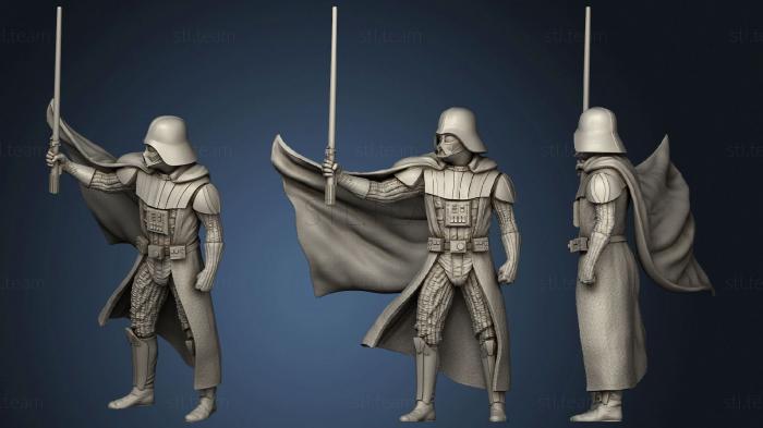 3D model Darth Vader Figurine Fear and Dead Men (STL)