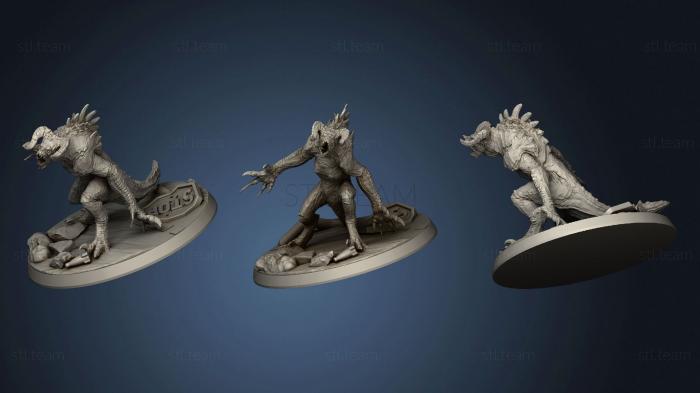 3D model Death Claw New Base (STL)