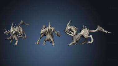 3D model Demon Chimerique (STL)