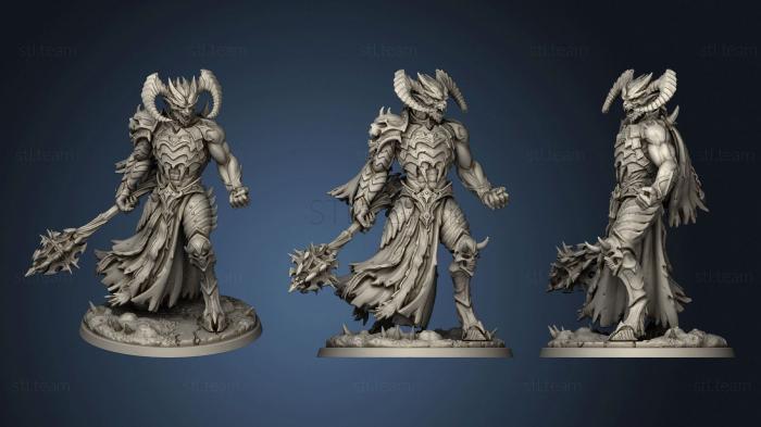 3D model demon lord (STL)