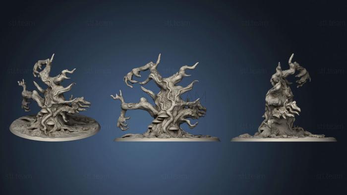 3D model Demon tree with three eyes (STL)