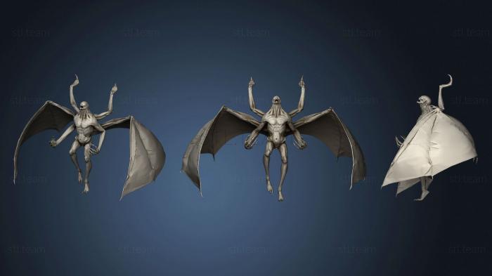 3D model Dettlaff (Monster Form) (Witcher 3) (STL)