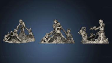 3D model Doom Diorama (STL)