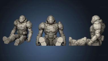 3D model Doom Slayer (STL)