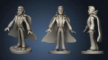 3D model Dracula Leslie Nielsen (STL)