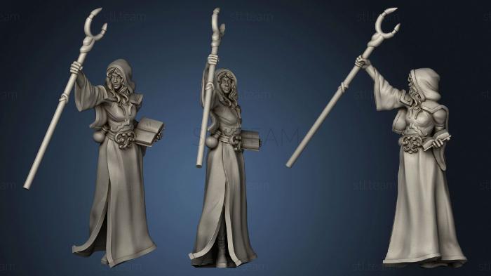 3D model Drow Wizard Lucasina (STL)