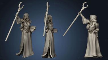 3D model Drow Wizard Lucasina (STL)