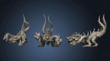 3D model Dungeon Hydra Angry (STL)