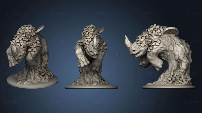 3D model Earth Elemental (STL)