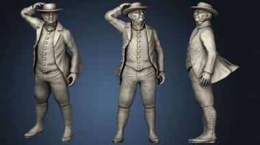 3D model edwardian gentleman (STL)