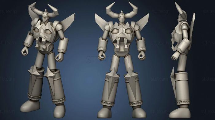 3D model El Gladiador Robot completo (STL)