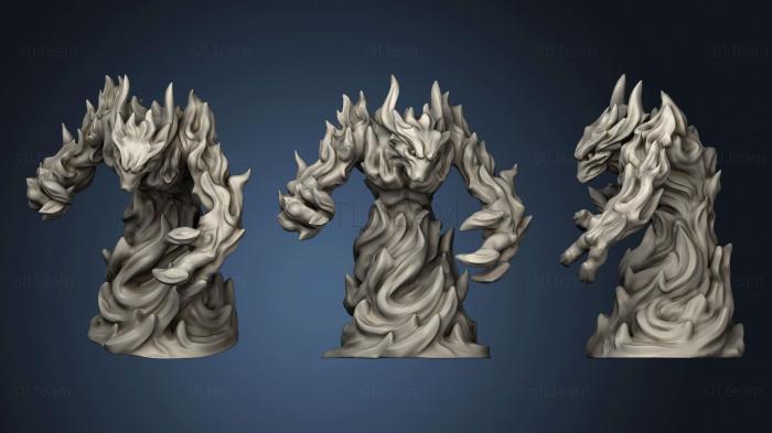 3D model Elemental Fire (STL)