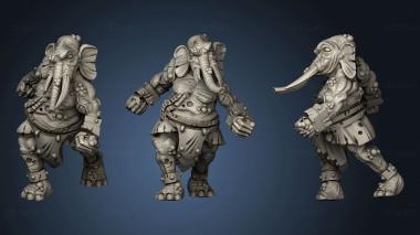 3D model Elephant 1 fixed (STL)