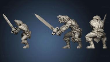 3D model Enanched Barbarian (STL)