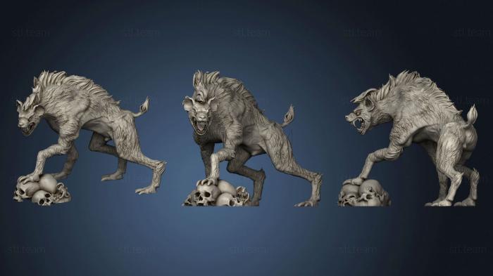 3D model Fiendish Hyena (STL)