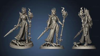 3D model Fire Witch (STL)