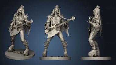 3D model Gene simmons st (STL)