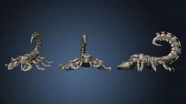 3D model Giant Obisidian Scorpion (STL)