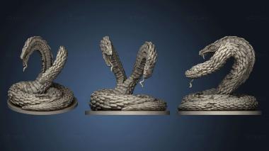 3D model Giant Zombie Snake (STL)