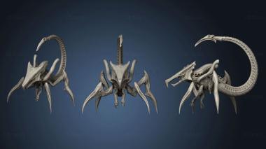 3D model Gigerian Arachnid Hybrid Warrior A (STL)