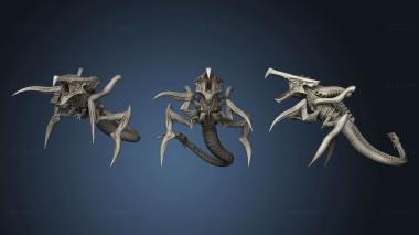 3D model Gigerian Arachnid Hybrid Warrior D (STL)