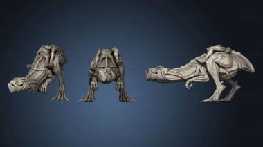 3D model Gnarly Beasts Ridden By Cannibal Chickens (STL)